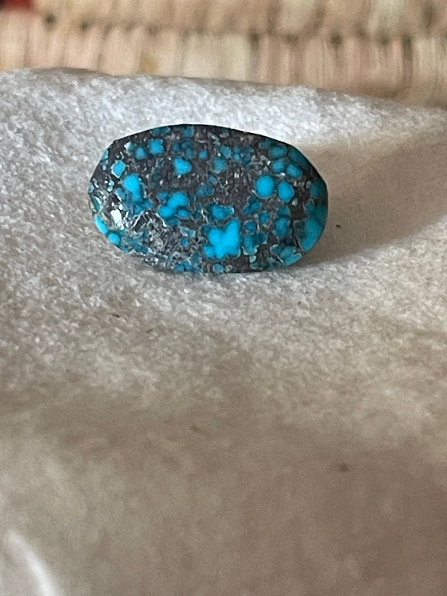 10 carats Spider Web Turquoise from Iran | Shajri Feroza