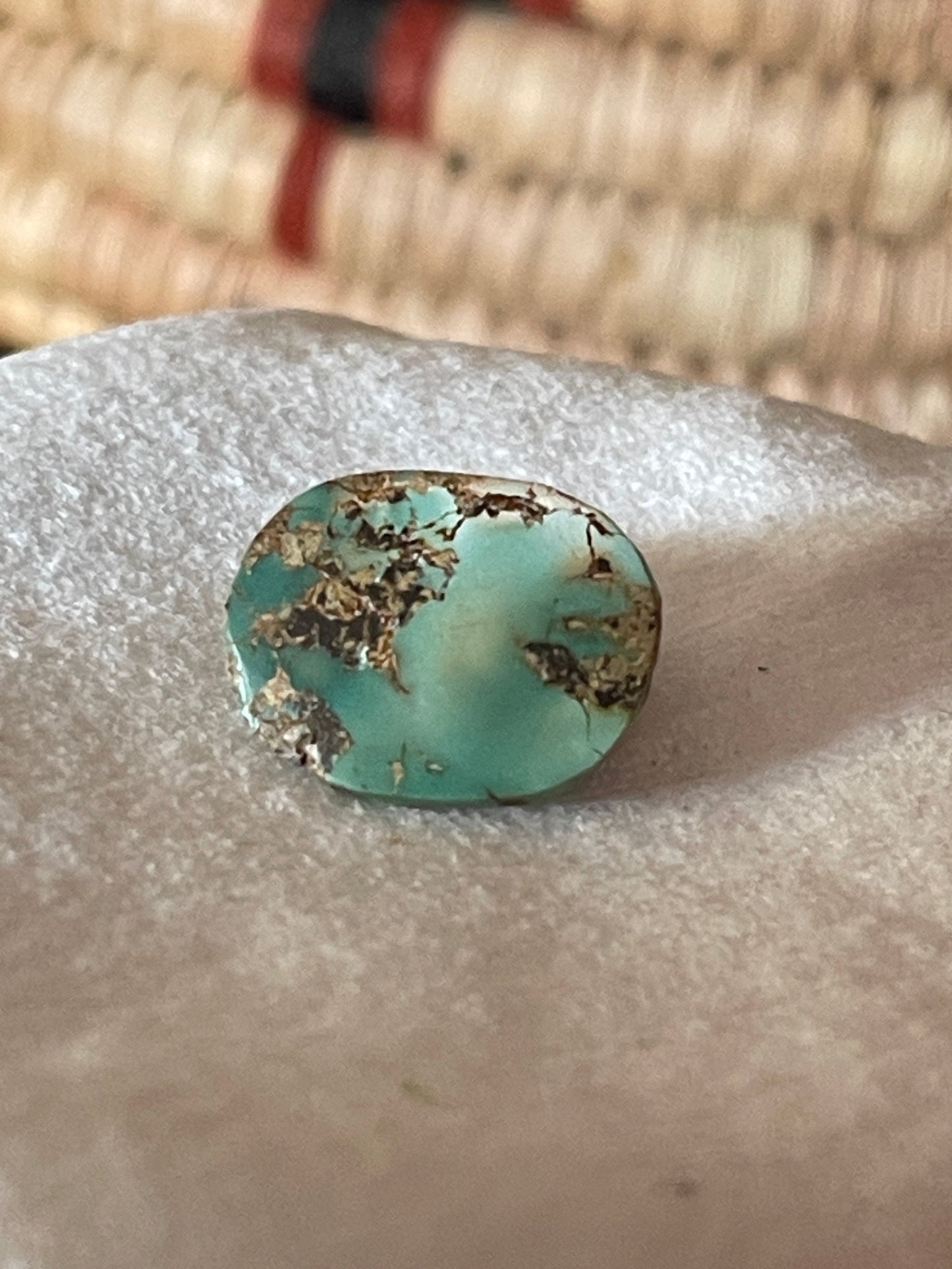 11.80 carats Green Turquoise from Iran